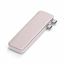 Satechi 6 Port USB-C Snap Hub Blush for MB Neo 13-inch A18 Pro 2026