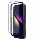 Blu Element Premium Curved Tempered Glass Screen Protector with Installation Kit for iPhone 15