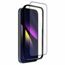 Blu Element Premium Curved Tempered Glass Screen Protector with Installation Kit for iPhone 15 Pro Max