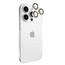 KS053072 Aluminum Ring Lens Protector iPhone 15 Pro Max/15 Pro Set In Stone Gold