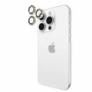 KS053072 Aluminum Ring Lens Protector iPhone 15 Pro Max/15 Pro Set In Stone Gold