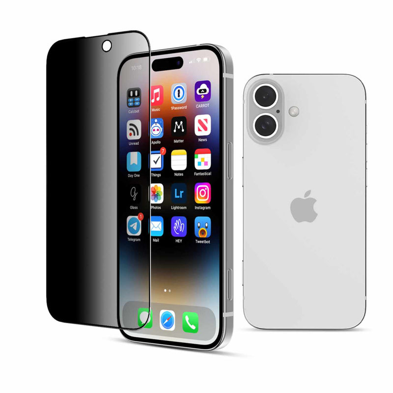 22PRISPIP16PL Privacy Tempered Glass iPhone 16 Plus/15 Plus