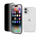 22 Cases Privacy Tempered Glass for iPhone 16/15