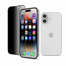 22 Cases Privacy Tempered Glass for iPhone 16/15