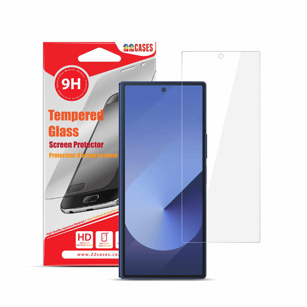 22 cases Tempered Glass Screen Front Protector for Samsung Galaxy Z Fold7