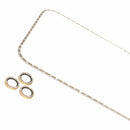 Kate Spade Screen/Lens Protector Style Kit Set in Stone Gold for iPhone 17 Pro Max