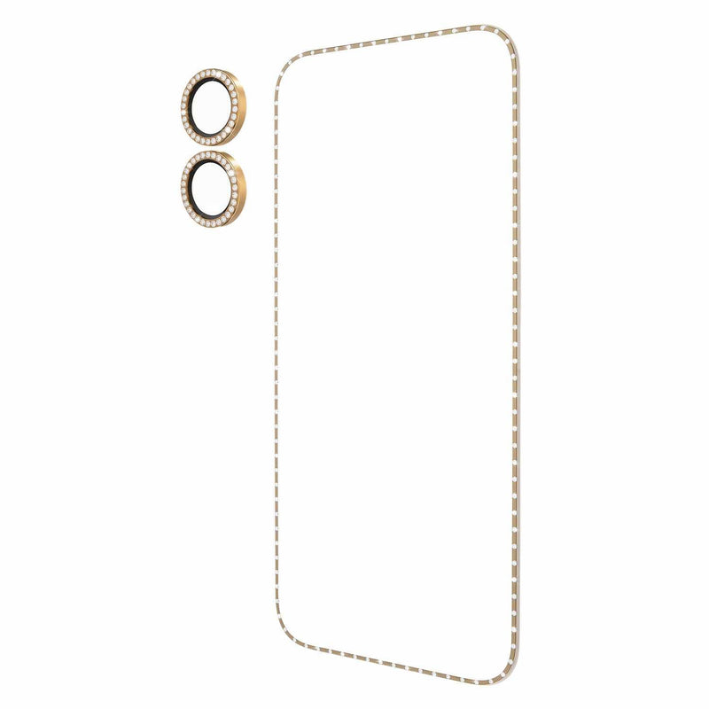 KS057998 Screen/Lens Protector Style Kit iPhone 17 Set in Stone Gold