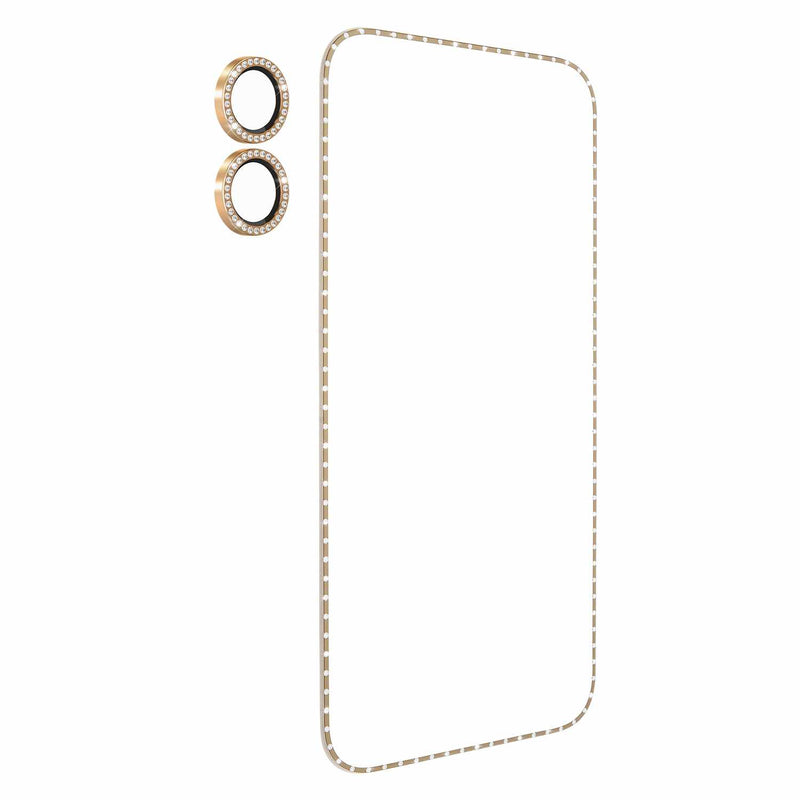 KS057998 Screen/Lens Protector Style Kit iPhone 17 Set in Stone Gold