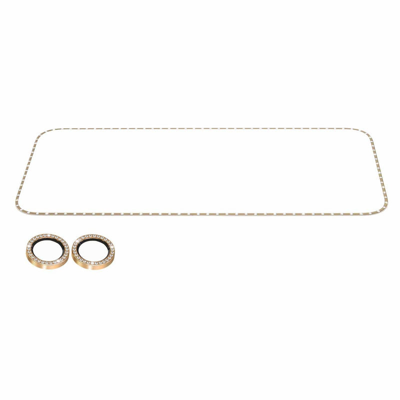 KS057998 Screen/Lens Protector Style Kit iPhone 17 Set in Stone Gold