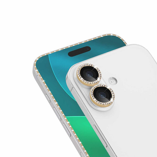 KS057998 Screen/Lens Protector Style Kit iPhone 17 Set in Stone Gold