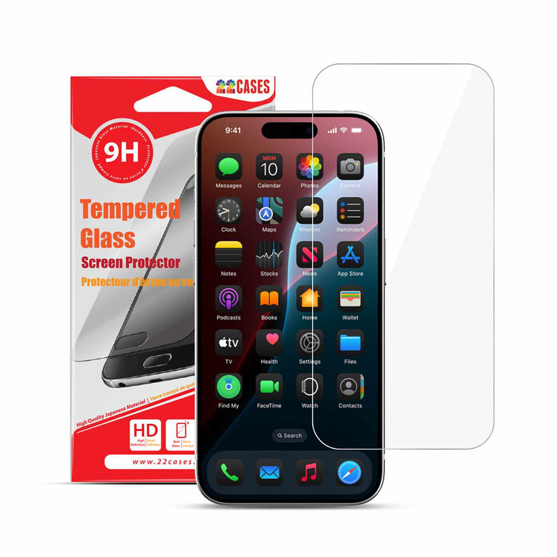 22TEIIP17PR Tempered Glass Screen Protector iPhone 17 Pro