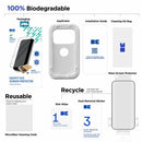 Blu Element EasyFit Privacy Eco Screen Protector for iPhone 17/iPhone 16 Pro