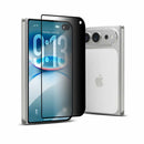 22 Cases Privacy Glass Screen Protector with 2.5D Curved Edge for iPhone Duo