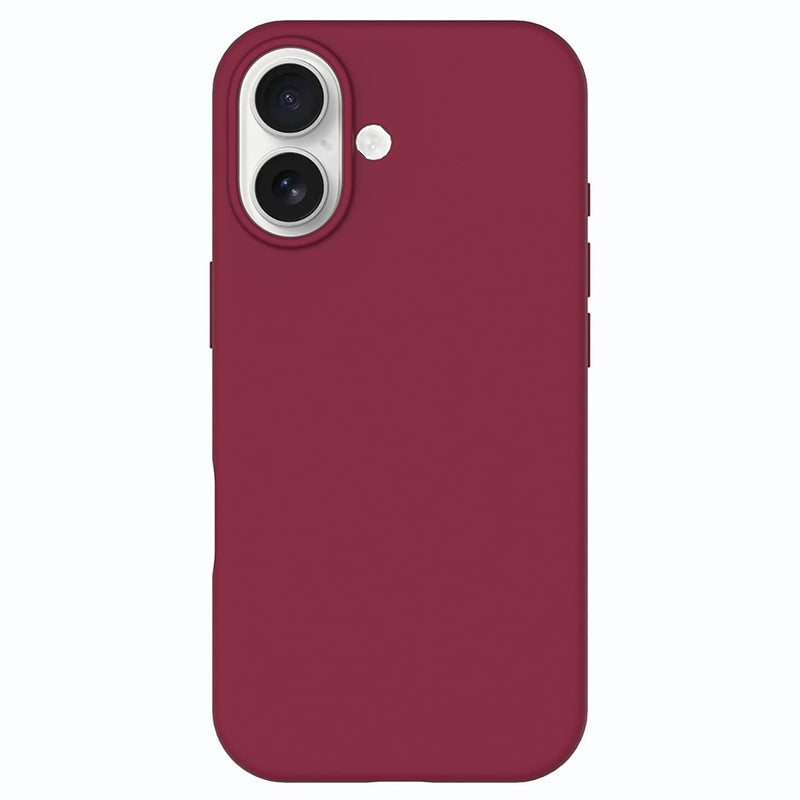 BESMG175 Silicone MagSafe Case iPhone 17 Cranberry