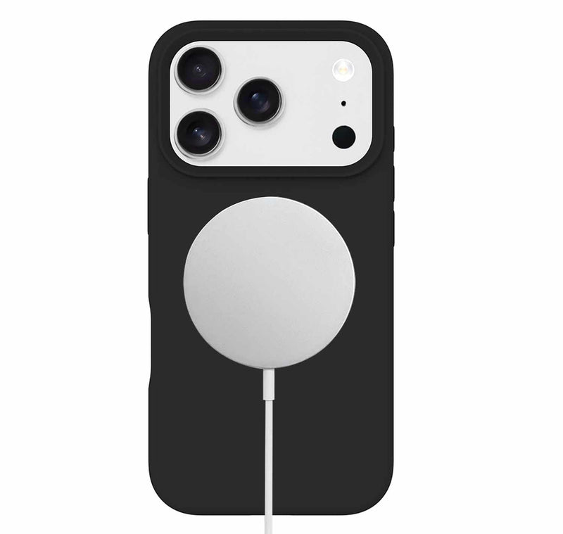 BESMG17PR3 Silicone MagSafe Case iPhone 17 Pro Black