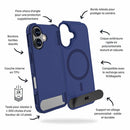 Blu Element Armour Ultra MagSafe w/Kickstand Case Navy for iPhone 17