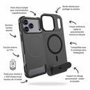 Blu Element Armour Ultra MagSafe w/Kickstand Case Black for iPhone 17 Pro