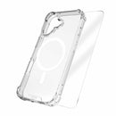 Blu Element Duo Protection Bundle - DropZone Rugged MagSafe Case Clear + Screen Protector for iPhone 17