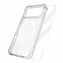 Blu Element Duo Protection Bundle - DropZone Rugged MagSafe Case Clear + Screen Protector for iPhone 17 Pro Max