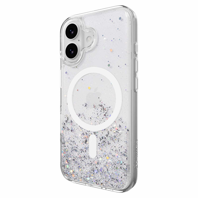 SPH173021WN25 Starfield 3D Glitter MagSafe Case iPhone 17 Transparent