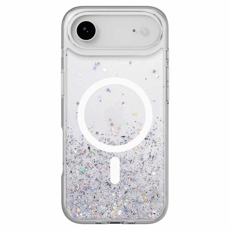 SPH17A021WN25 Starfield 3D Glitter MagSafe Case iPhone Air Transparent