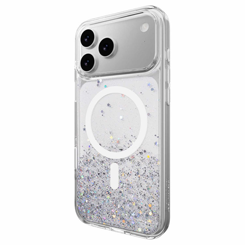 SPH17M021WN25 Starfield 3D Glitter MagSafe Case iPhone 17 Pro Max Transparent