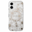 SwitchEasy Fleur 3D MagSafe Case Golden Gray for iPhone 17