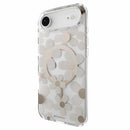 SwitchEasy Fleur 3D MagSafe Case Golden Grey for iPhone Air