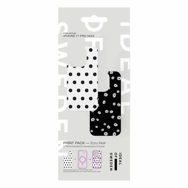 IDPP06559 Print Pack iPhone 17 Pro Max Ecru Noir