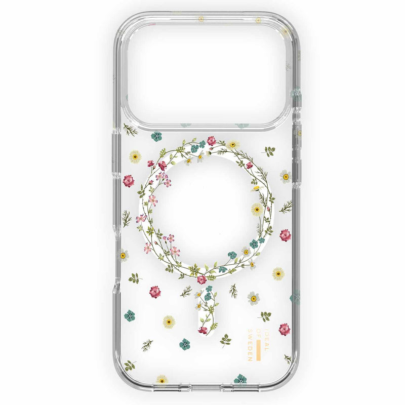 IDCLCMSI2567P507 Clear MagSafe Mid Case iPhone 17 Pro Max Petite Floral
