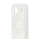 Ideal of Sweden Pearlised MagSafe Case White for iPhone 17