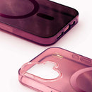 Ideal of Sweden Glitter Glow MagSafe Case Cherry Lacquer for iPhone 17