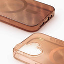 Ideal of Sweden Glitter Glow MagSafe Case Mocha Mousse for iPhone 17