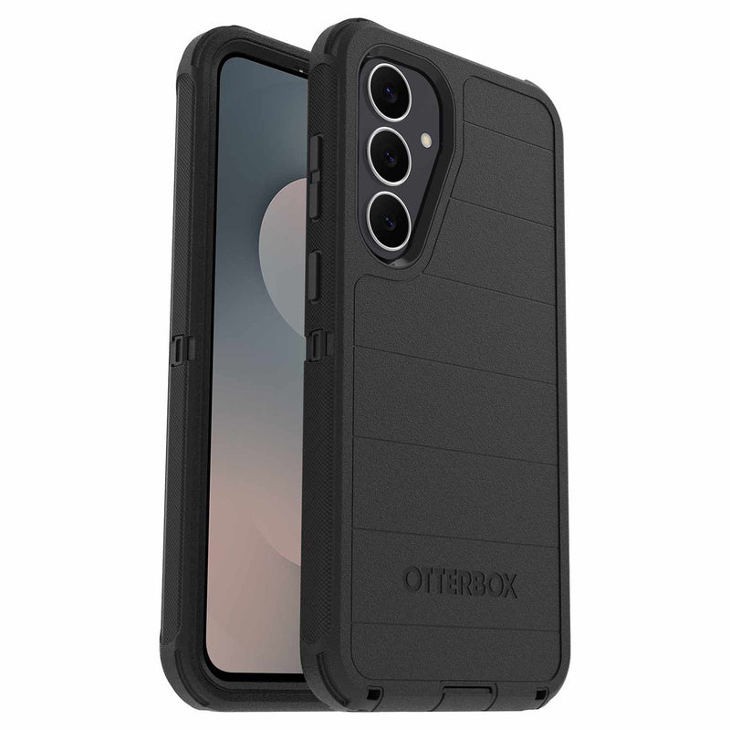 76000104 Defender Pro with Holster in Bulk Packaging Galaxy S25 FE Black