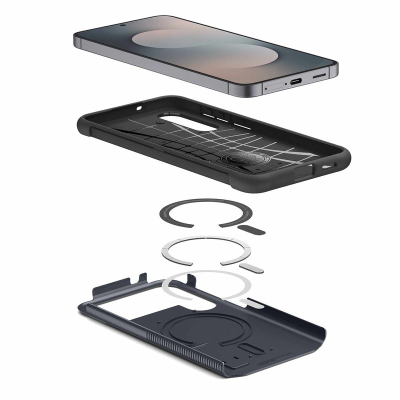 ACS10022 Slim Armor MagFit Case Galaxy S25 FE Metal Slate