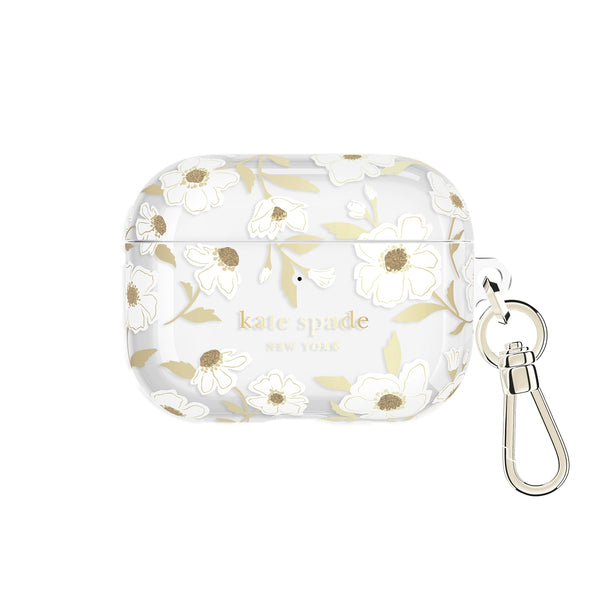 KS059338 Protective Case w/Gold Ring Clip AirPods Pro 3 Sunshine Floral