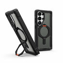 UAG Plasma XTE Rugged Kickstand Case w/Magnets Black/Orange for Samsung Galaxy S26 Ultra