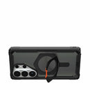 UAG Plasma XTE Rugged Kickstand Case w/Magnets Black/Orange for Samsung Galaxy S26 Ultra