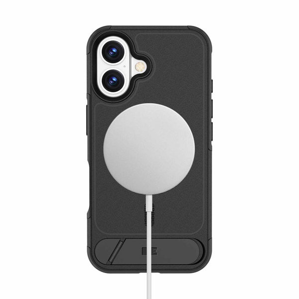 Blu Element Armour Ultra MagSafe w/Kickstand Case Black for iPhone 16