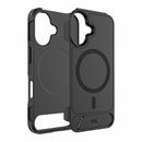 Blu Element Armour Ultra MagSafe w/Kickstand Case Black for iPhone 16