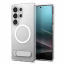 Spigen Slim Armor Essential S Case w/Magnets Clear White for Samsung Galaxy S26 Ultra