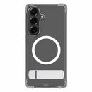 Blu Element Dropzone Rugged Kickstand Case w/Magnets Clear for Samsung Galaxy S26+