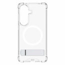 Blu Element Dropzone Rugged Kickstand Case w/Magnets Clear for Samsung Galaxy S26+