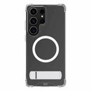 Blu Element Dropzone Rugged Kickstand Case w/Magnets Clear for Samsung Galaxy S26 Ultra
