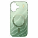 Ideal of Sweden Glitter Glow MagSafe Case Sage Green for iPhone 17