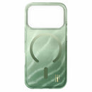 Ideal of Sweden Glitter Glow MagSafe Case Sage Green for iPhone 17 Pro