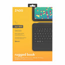 ZAGG Rugged Book Tablet Keyboard Case Black for iPad Air 11 (M4) 2026/Air 11 2025 (7th Gen)/Air 11 2024 (6th Gen)/Pro 11 2022 (4th Gen)/Pro 11 2021/Pro 11 2020/Pro 11