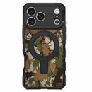 ITSKINS Supreme_R Stand Nylon MagSafe Case Camouflage Green for iPhone 17 Pro