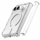 ITSKINS Hybrid_R Hinge MagSafe Clear Case for iPhone Duo