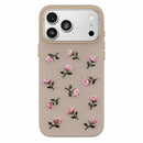 OtterBox Symmetry Cactus Leather Embroidery MagSafe Case Cottage Rose for iPhone 18 Pro Max/17 Pro Max